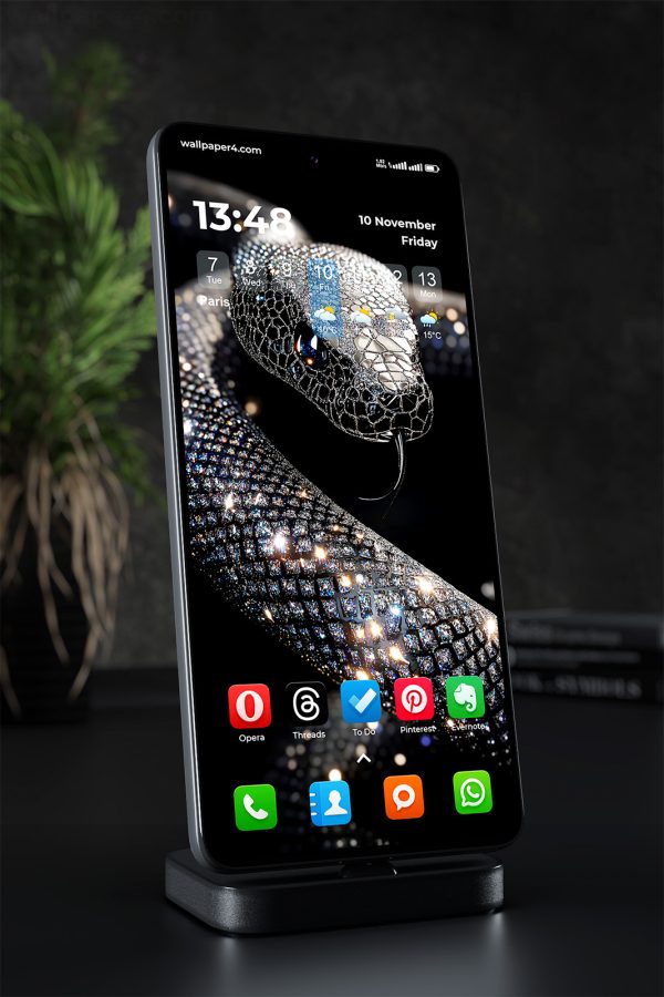 Luxury Black Diamond Snake Wallpaper - Wallpaper 1316