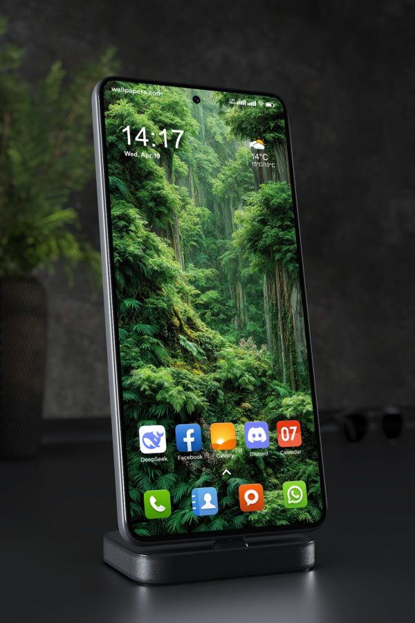 Phone Wallpaper 3574 - Lush Tropical Rainforest Green Nature Scene